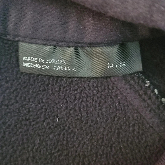 🛍Spyder Grey Black Half Zip Long‎ Sleeve Fleece Lined Pullover Mens Medium - Picture 4 of 11